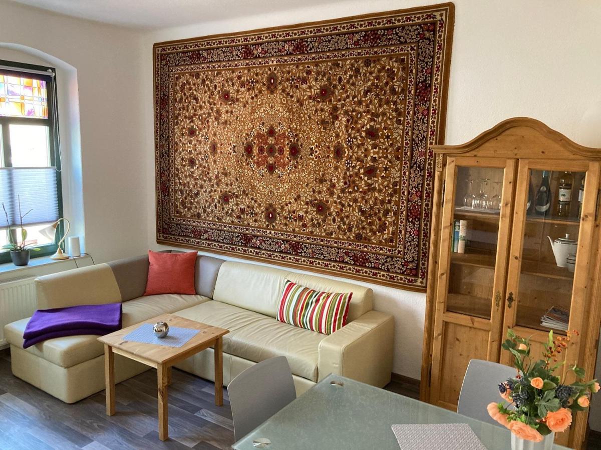 Ferienwohnung Kurzmalweg -Balkon- Meißen Buitenkant foto