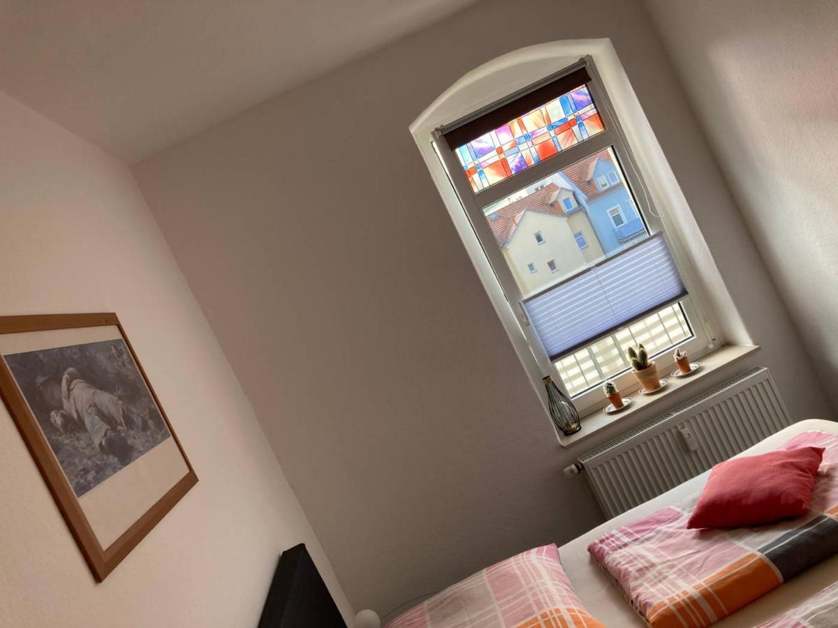 Ferienwohnung Kurzmalweg -Balkon- Meißen Buitenkant foto