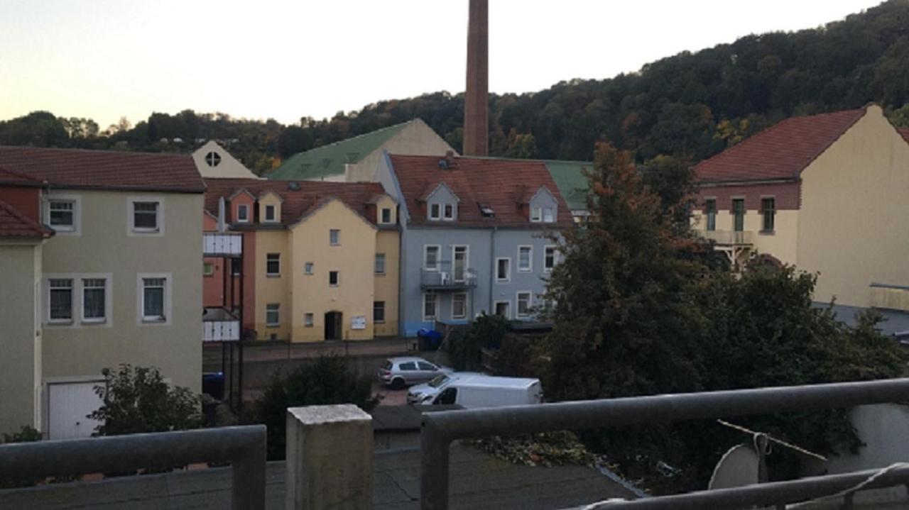 Ferienwohnung Kurzmalweg -Balkon- Meißen Buitenkant foto